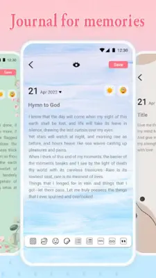 My Daily Diary- Secret Journal android App screenshot 2