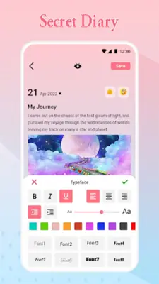My Daily Diary- Secret Journal android App screenshot 5